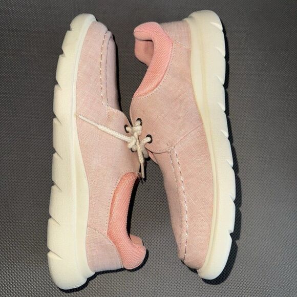 Sperry Captains Moc Pink Peach Loafer Boat Summer Shoes Women’s Size 8.5M - Picture 4 of 8